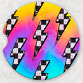 Car Coaster Set - Rainbows and Racing