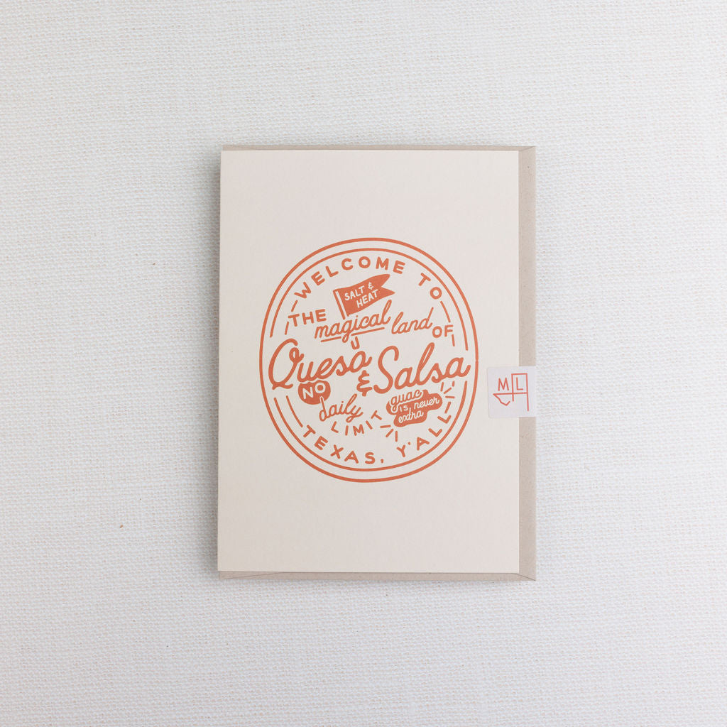 Texas: the Magical Land Greeting Card