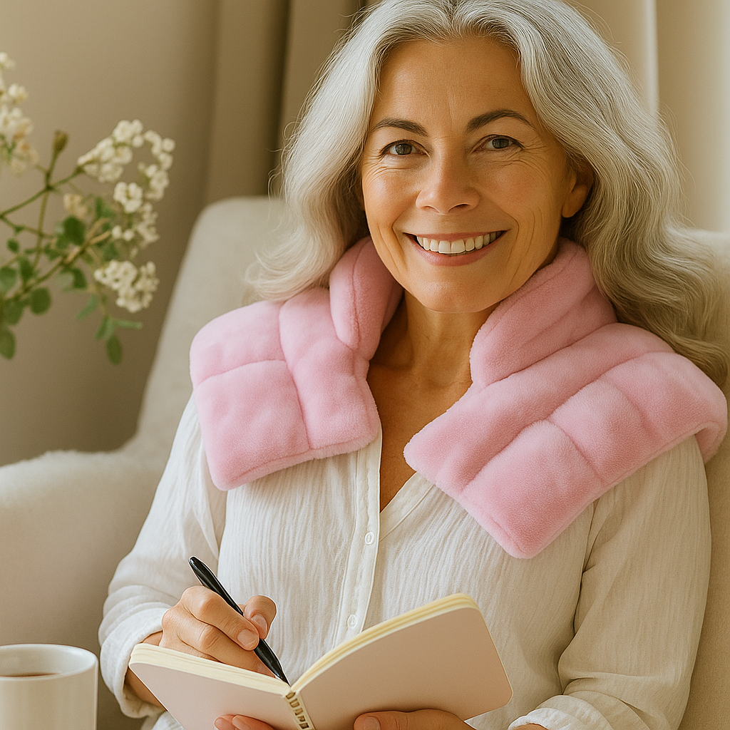 Soothing Herbal Neck & Shoulder Wrap – Hot/Cold Aromatherapy