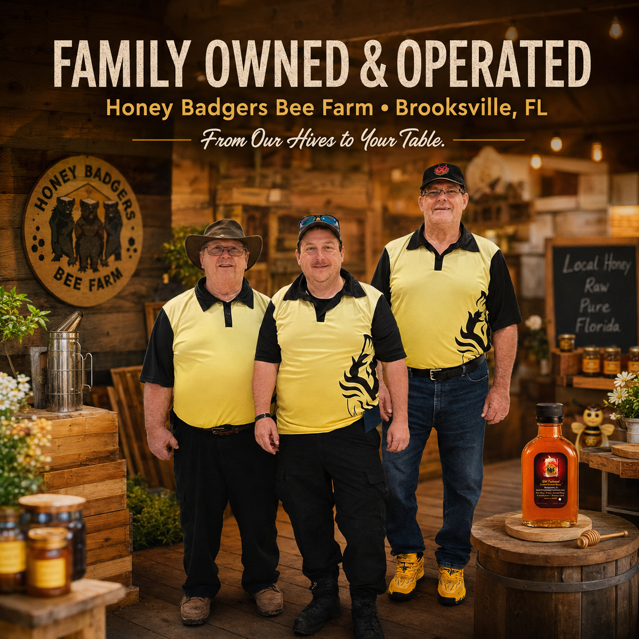 Old Fashion Smoked Bourbon Honey