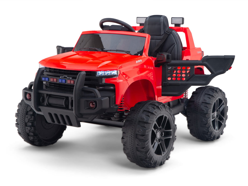 Chevy Silverado Monster Pickup Truck Ride On Toy Truck For Children W/Magic Cars® Wireless Parental Control
