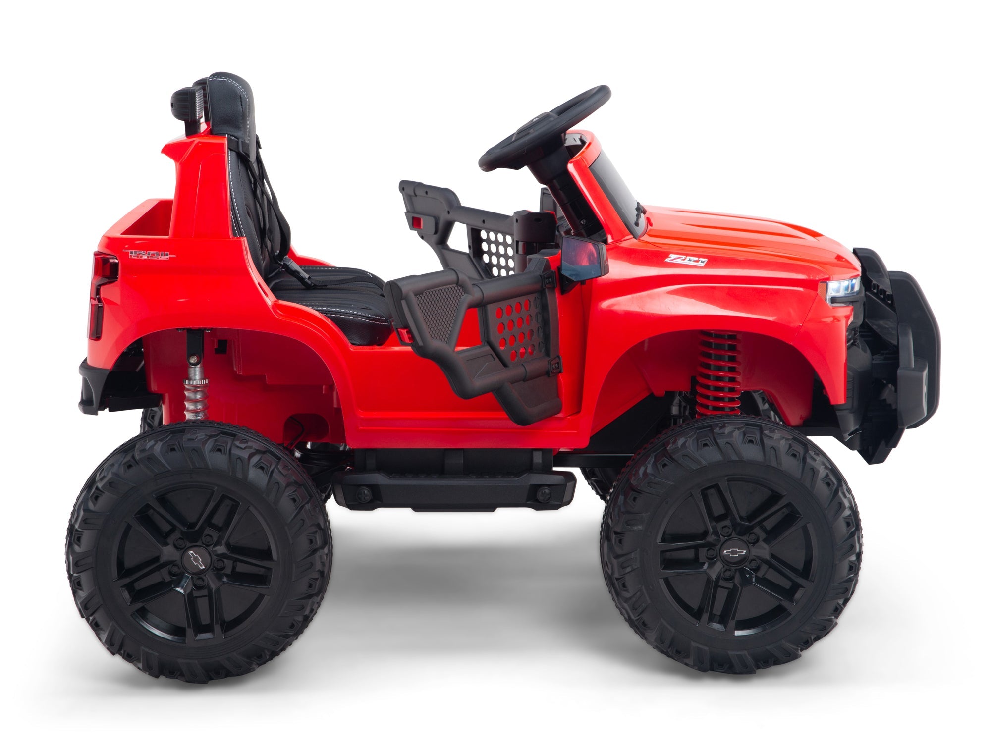 Chevy Silverado Monster Pickup Truck Ride On Toy Truck For Children W/Magic Cars® Wireless Parental Control
