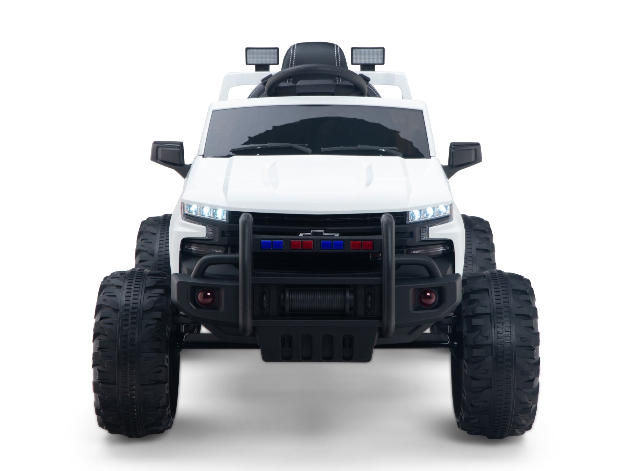 Chevy Silverado Monster Pickup Truck Ride On Toy Truck For Children W/Magic Cars® Wireless Parental Control