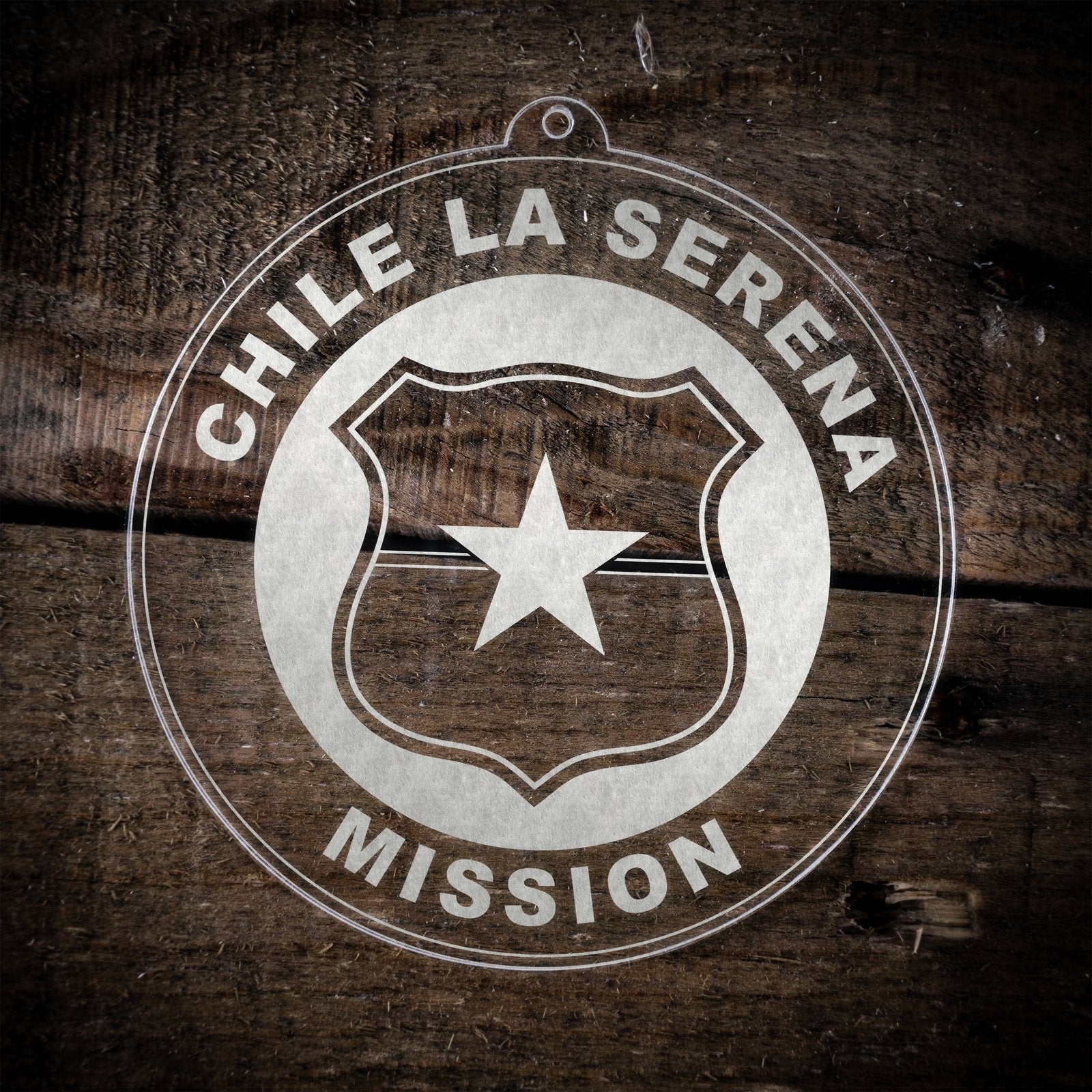Chile La Serena Mission Christmas Ornament
