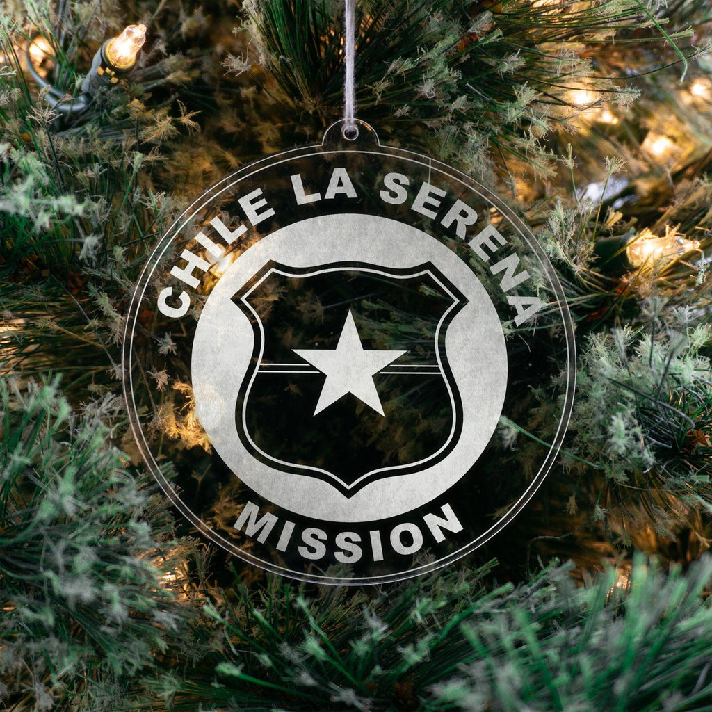 Chile La Serena Mission Christmas Ornament