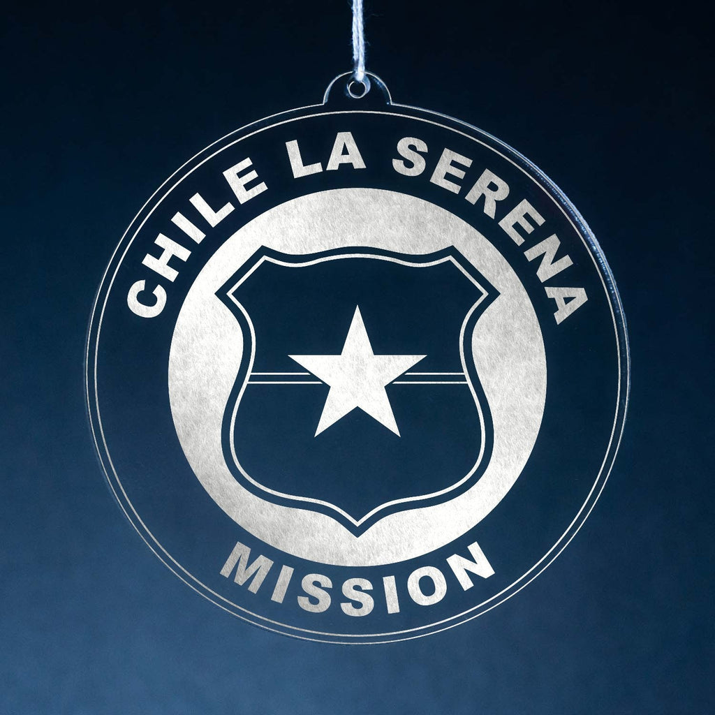 Chile La Serena Mission Christmas Ornament