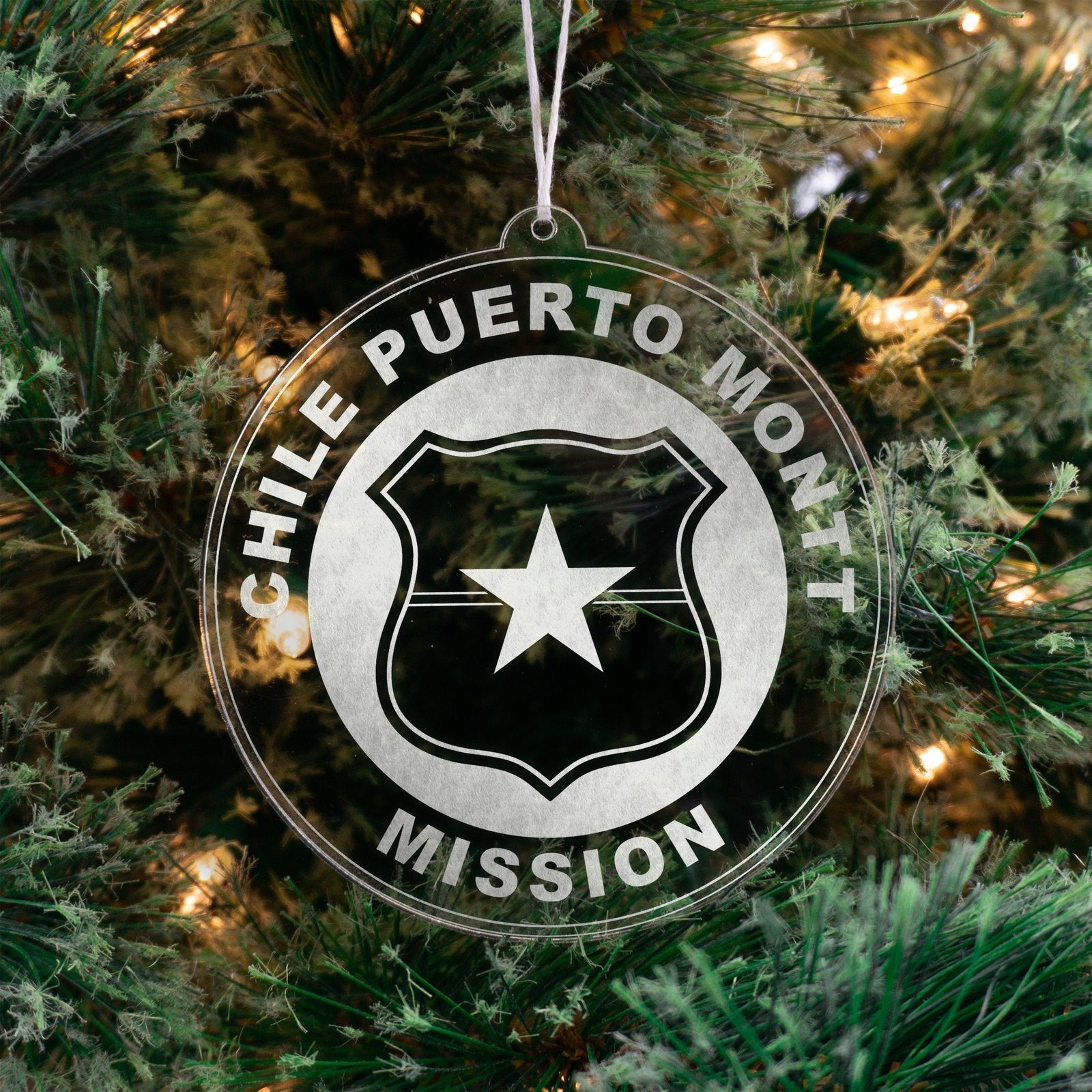 Chile Puerto Montt Mission Christmas Ornament