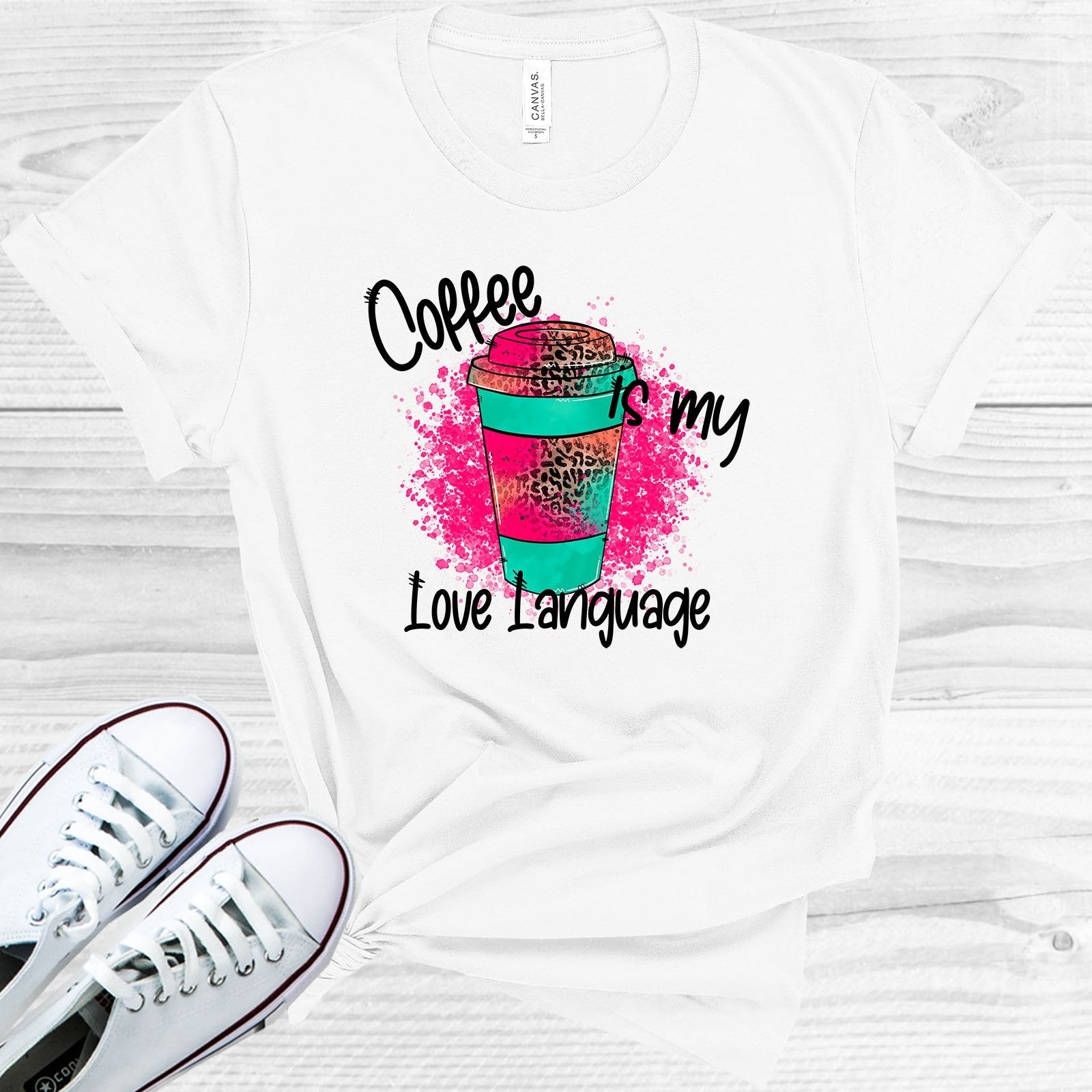 Coffee is My Love Language Graphic Tee