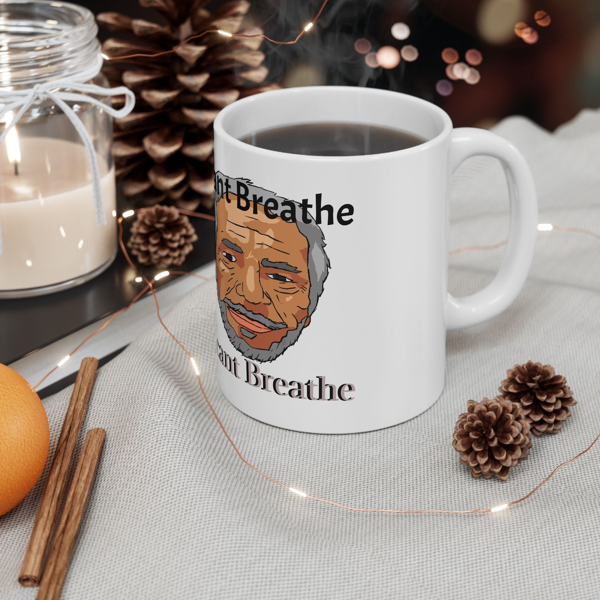 Epstein Cant Breathe | Ceramic Coffee Cup 11oz 15oz