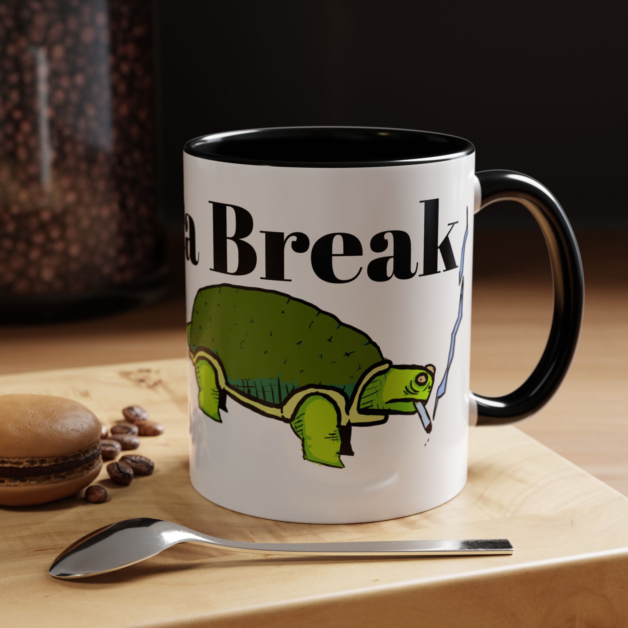 Gimme a Break Turtle | Accent Coffee Mug 11oz-15oz