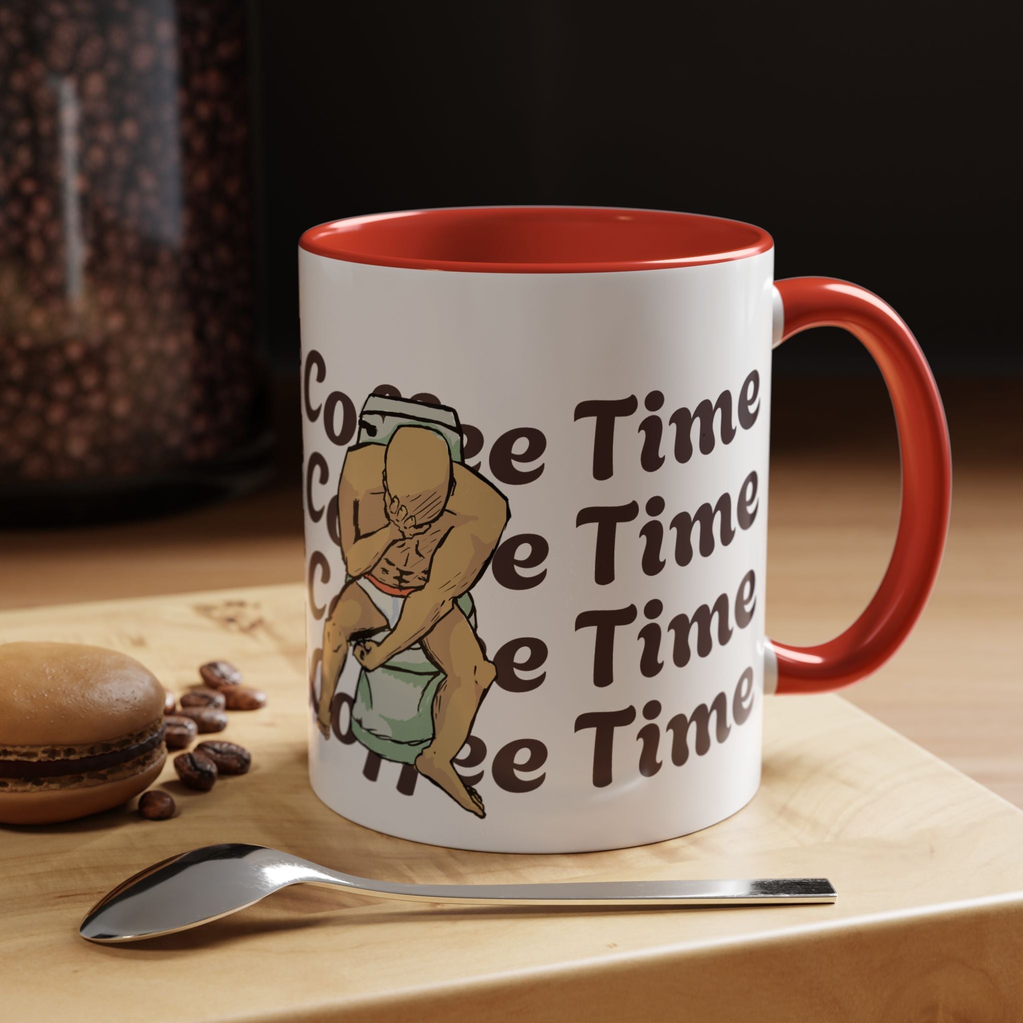 Coffee Time graphic Mug | Accent Coffee Mug 11oz 15oz
