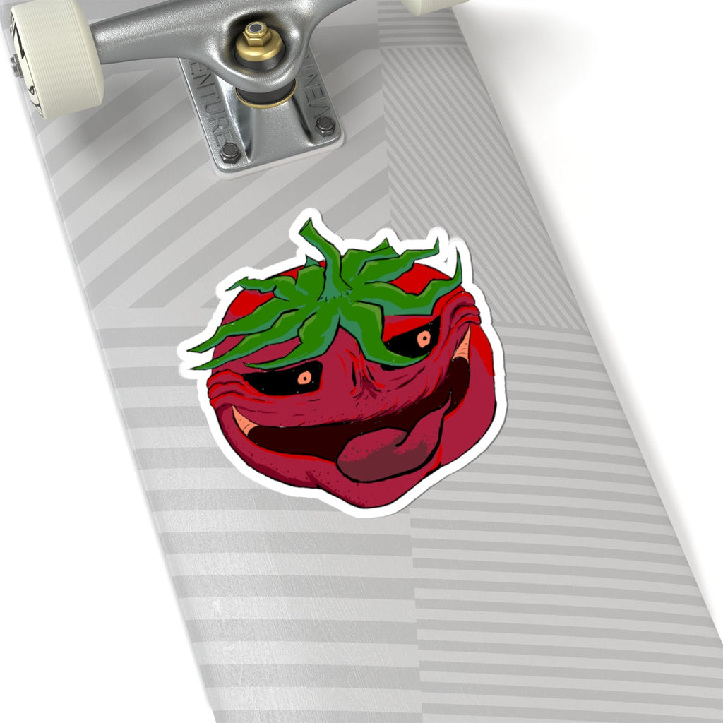 Creepy Tomato sticker | Kiss-Cut Sticker