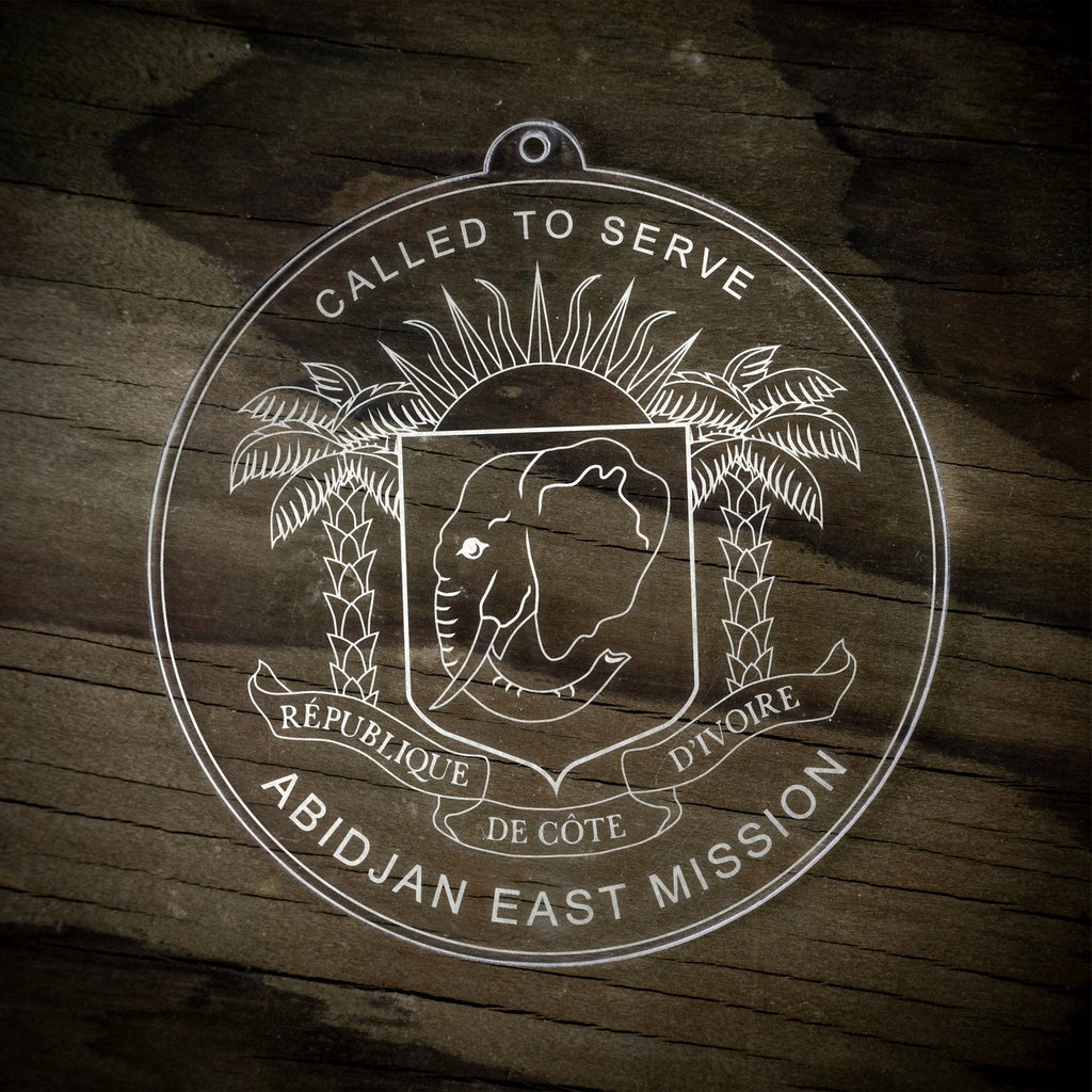 Cote d'Ivoire Abidjan East Mission Christmas Ornament