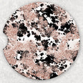 Car Coaster Set - Cow and Pink