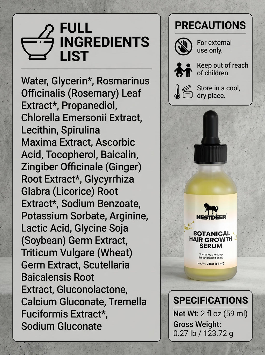 Botanical Hair Growth Serum