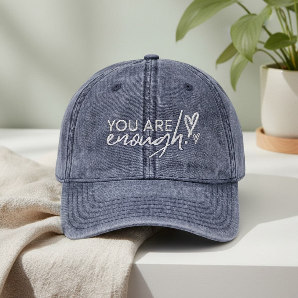 “You Are Enough” | Adjustable Baseball Hat