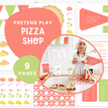 Pizza Shop Printable Dramatic Play Kit