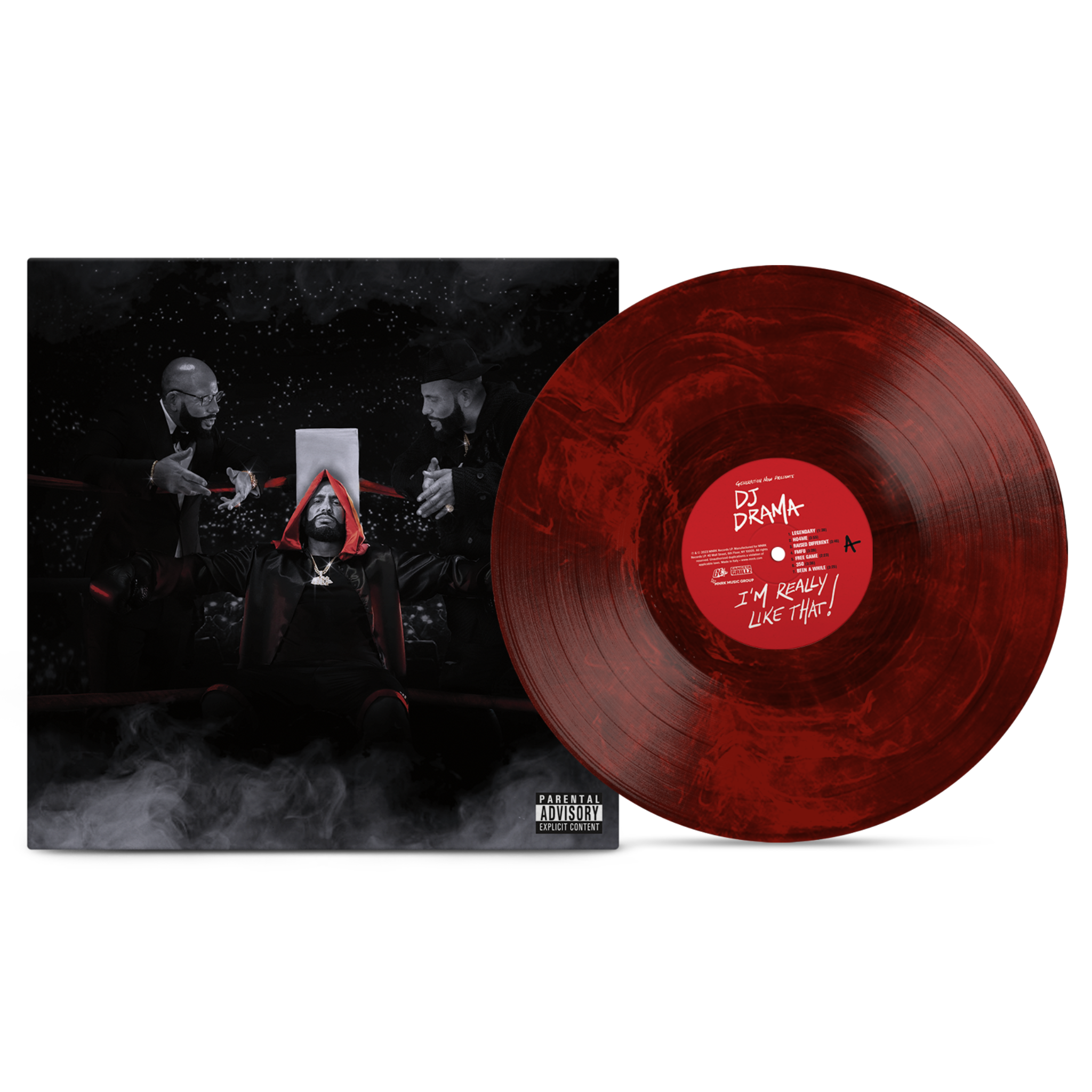 DJ Drama - I'm Really Like That Black/Red Marble Vinyl