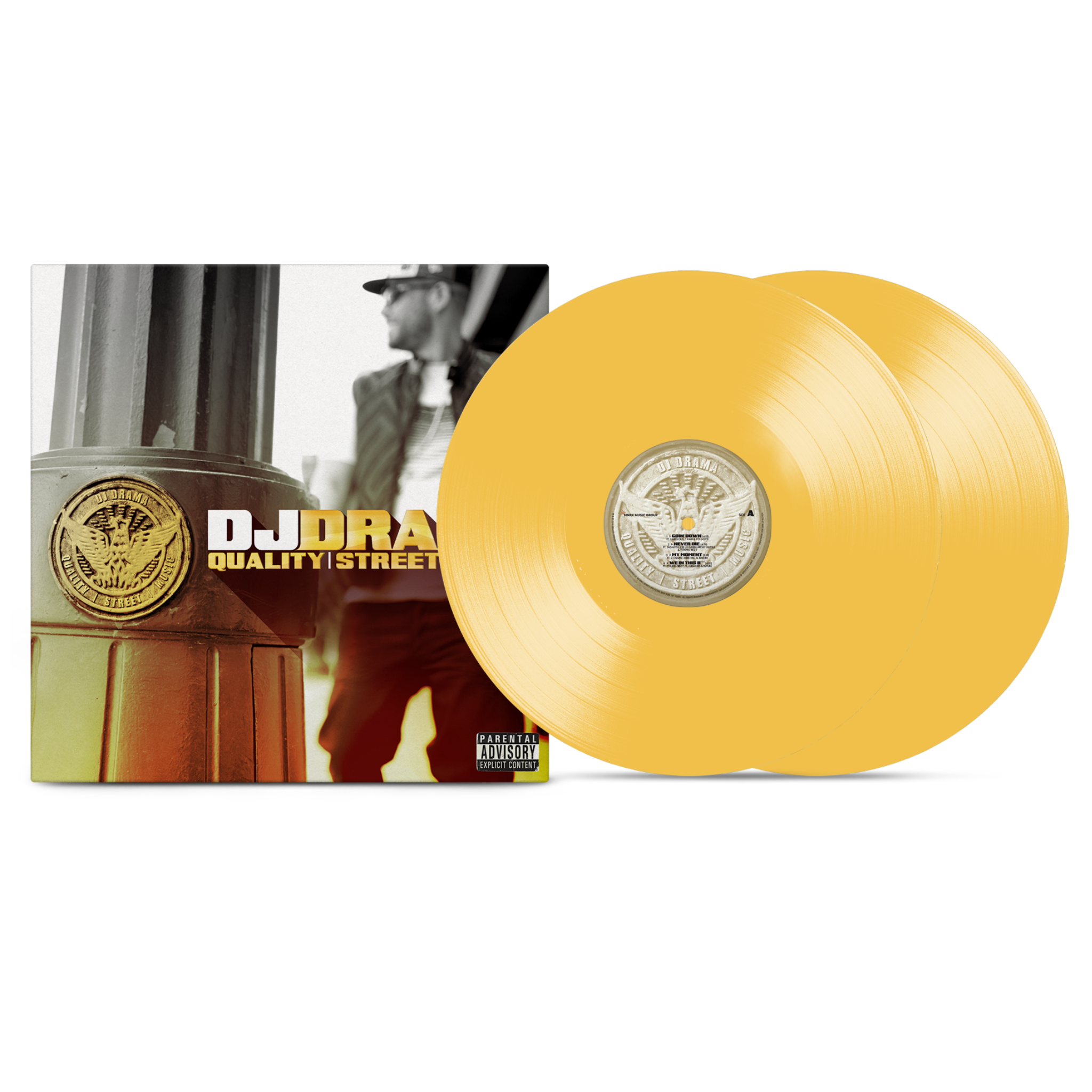 DJ Drama - Quality Street Music Yellow Gold Vinyl