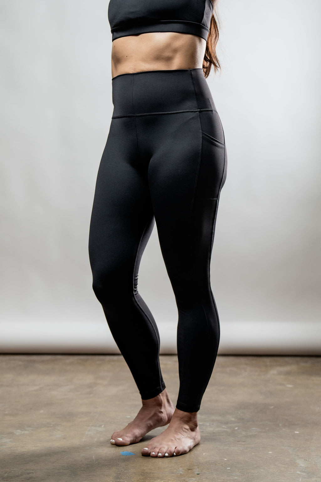 Women's SOHO Full Length High Waist Leggings (Black)