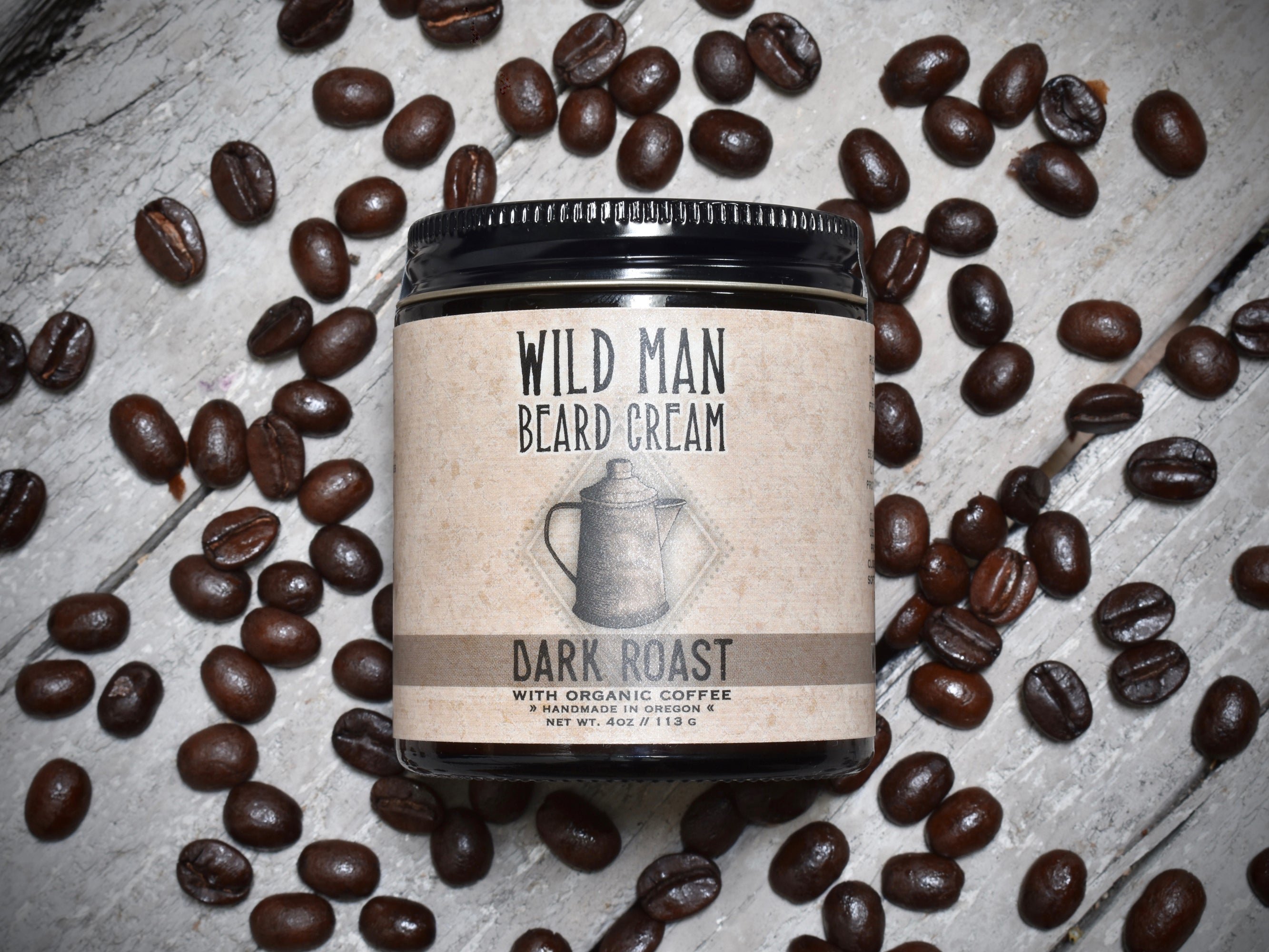 Wild Man Beard Cream - Dark Roast