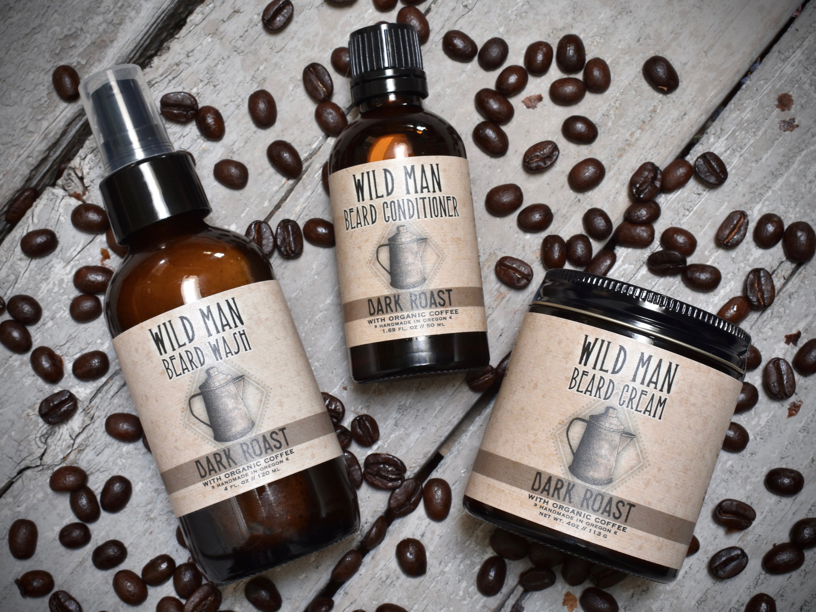 Wild Man Beard Cream - Dark Roast