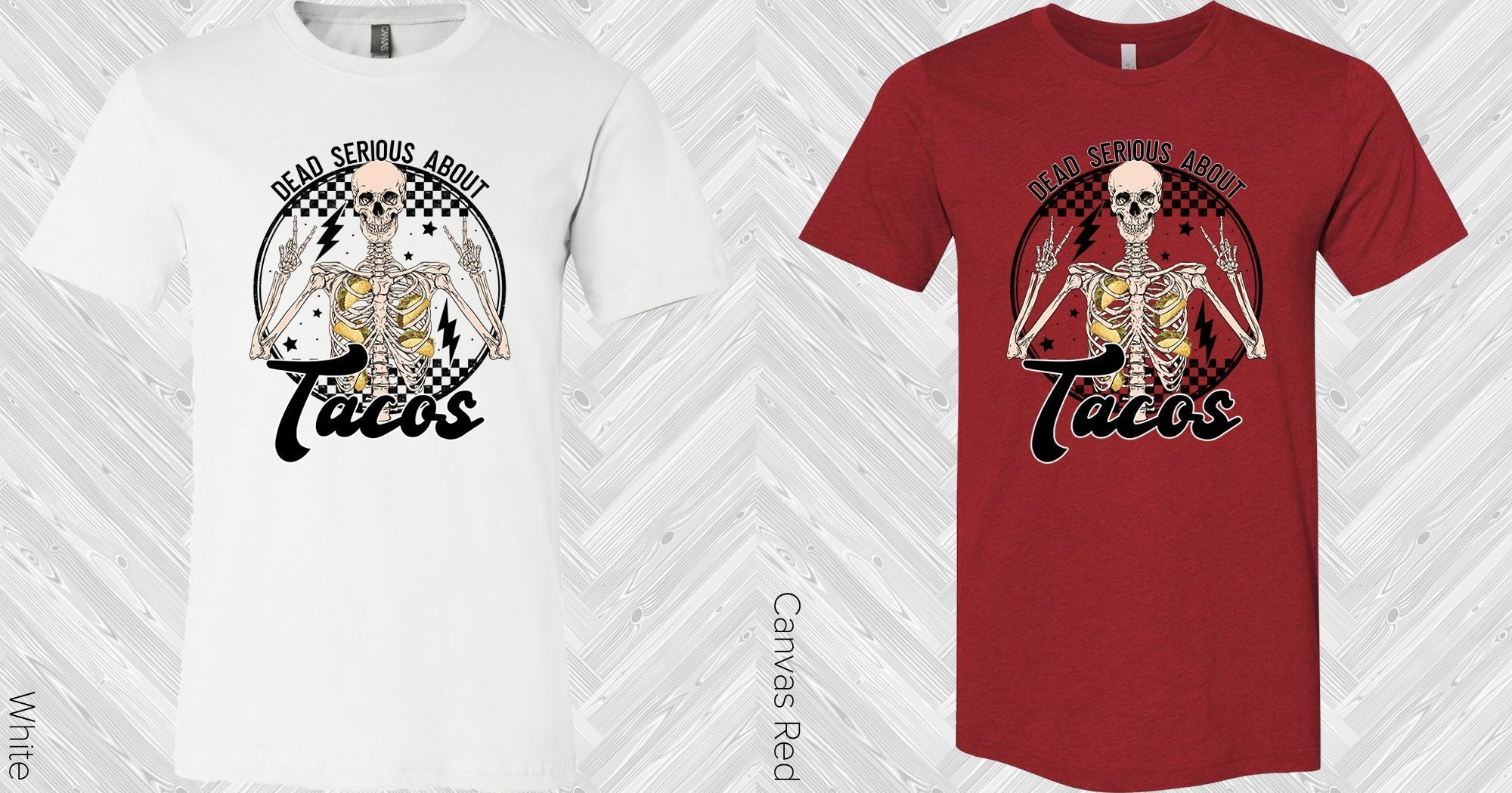 Dead Serious About Tacos Graphic Tee