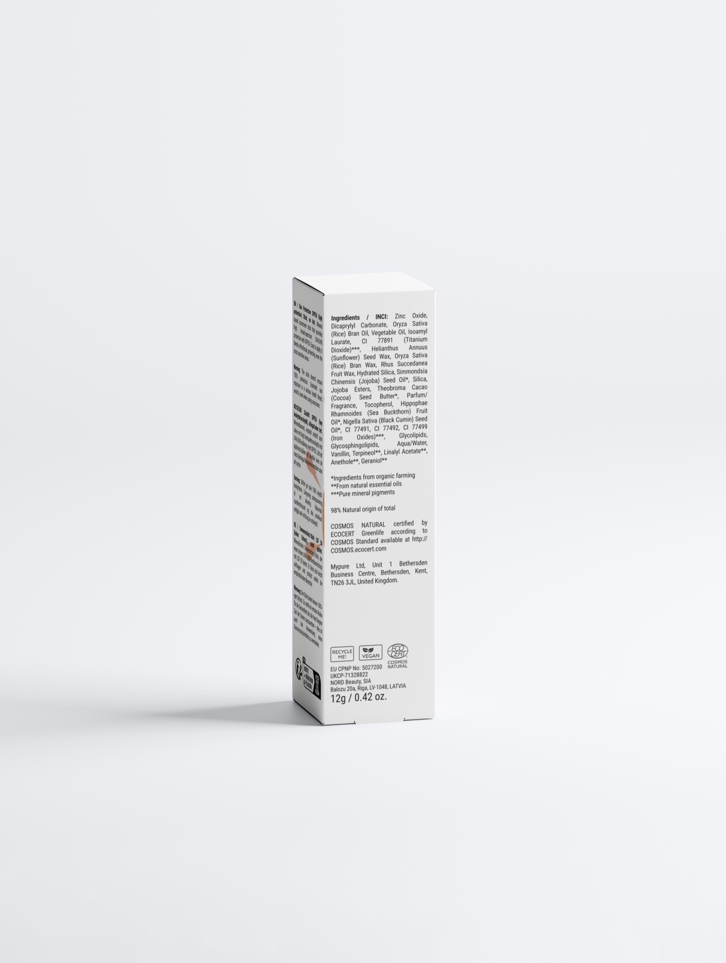 Sun Protection SPF50 Stick, no tint