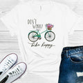 Don't Worry Bike Happy Graphic Tee