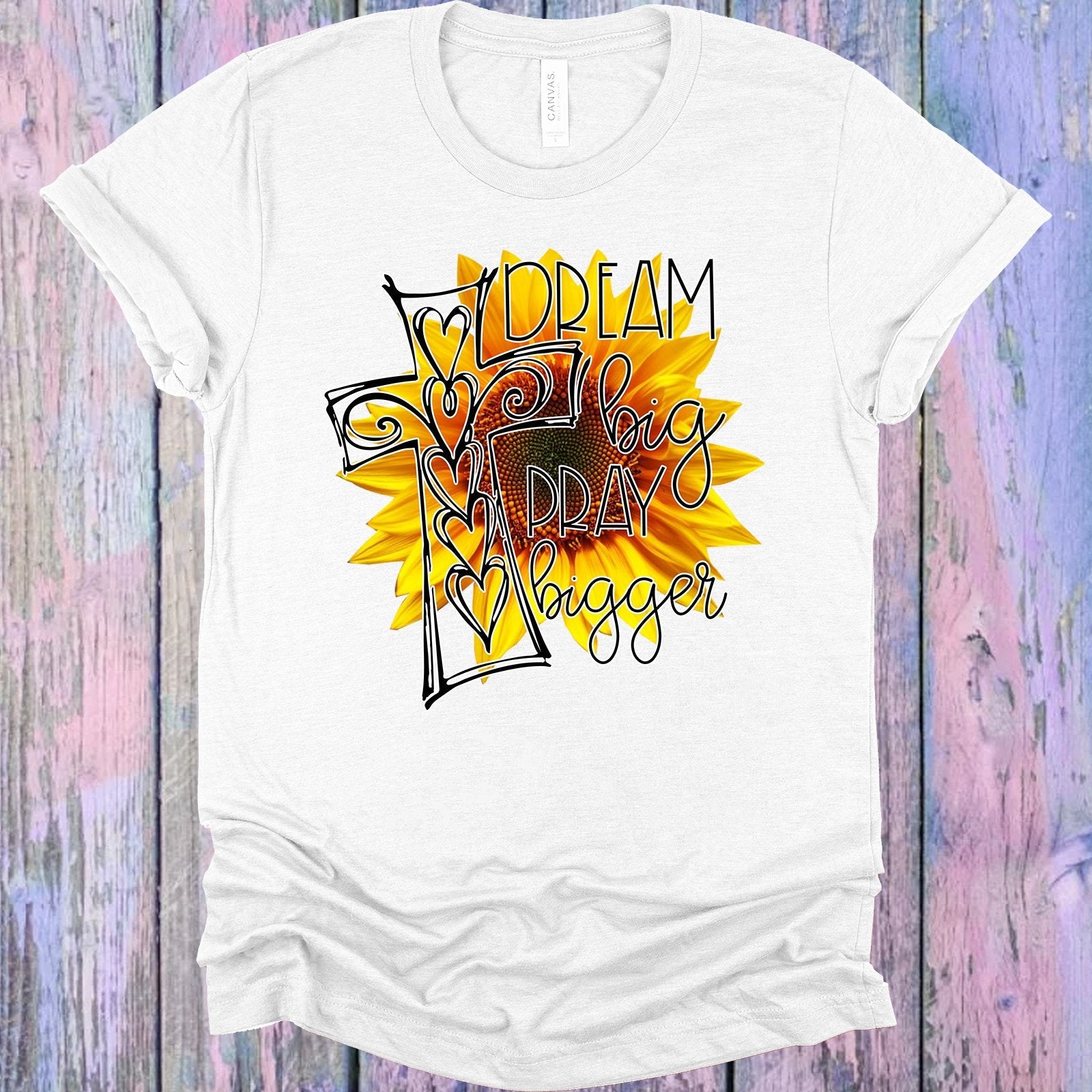 Dream Big Pray Bigger Graphic Tee