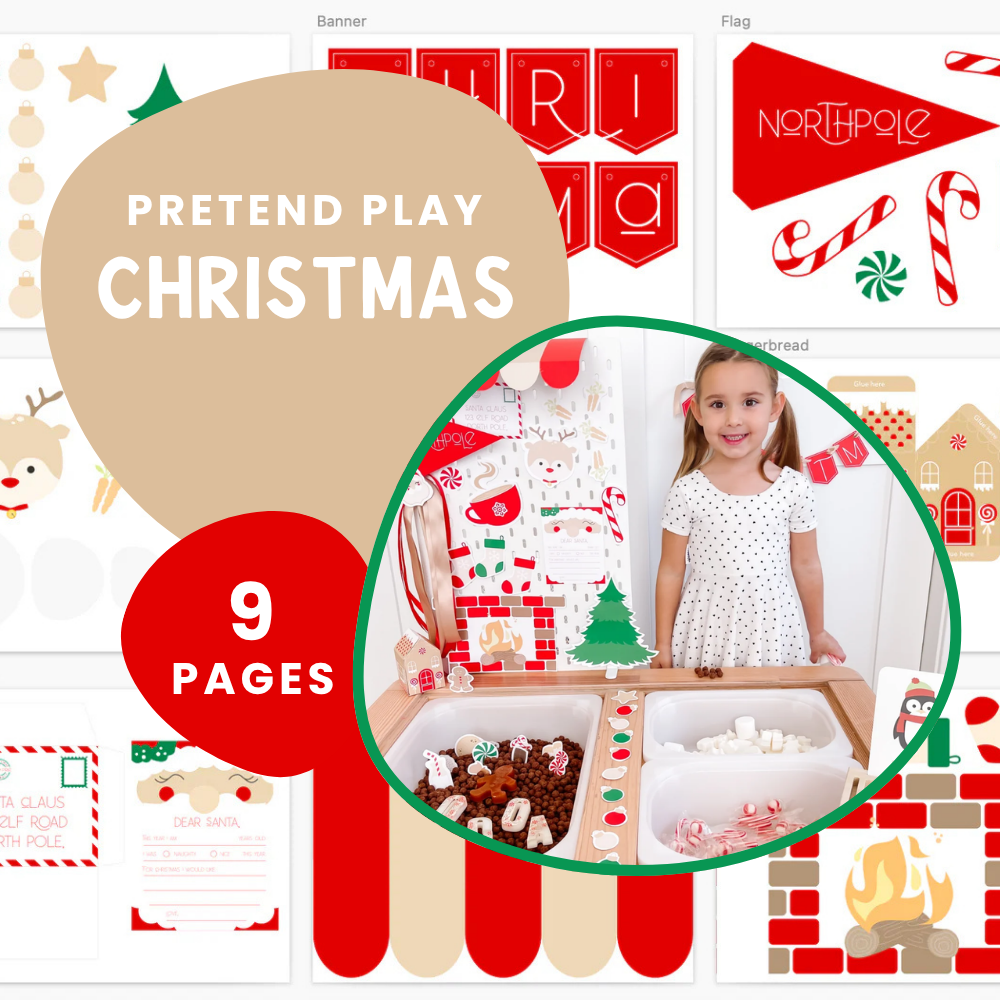 Christmas Printable Dramatic Play Kit