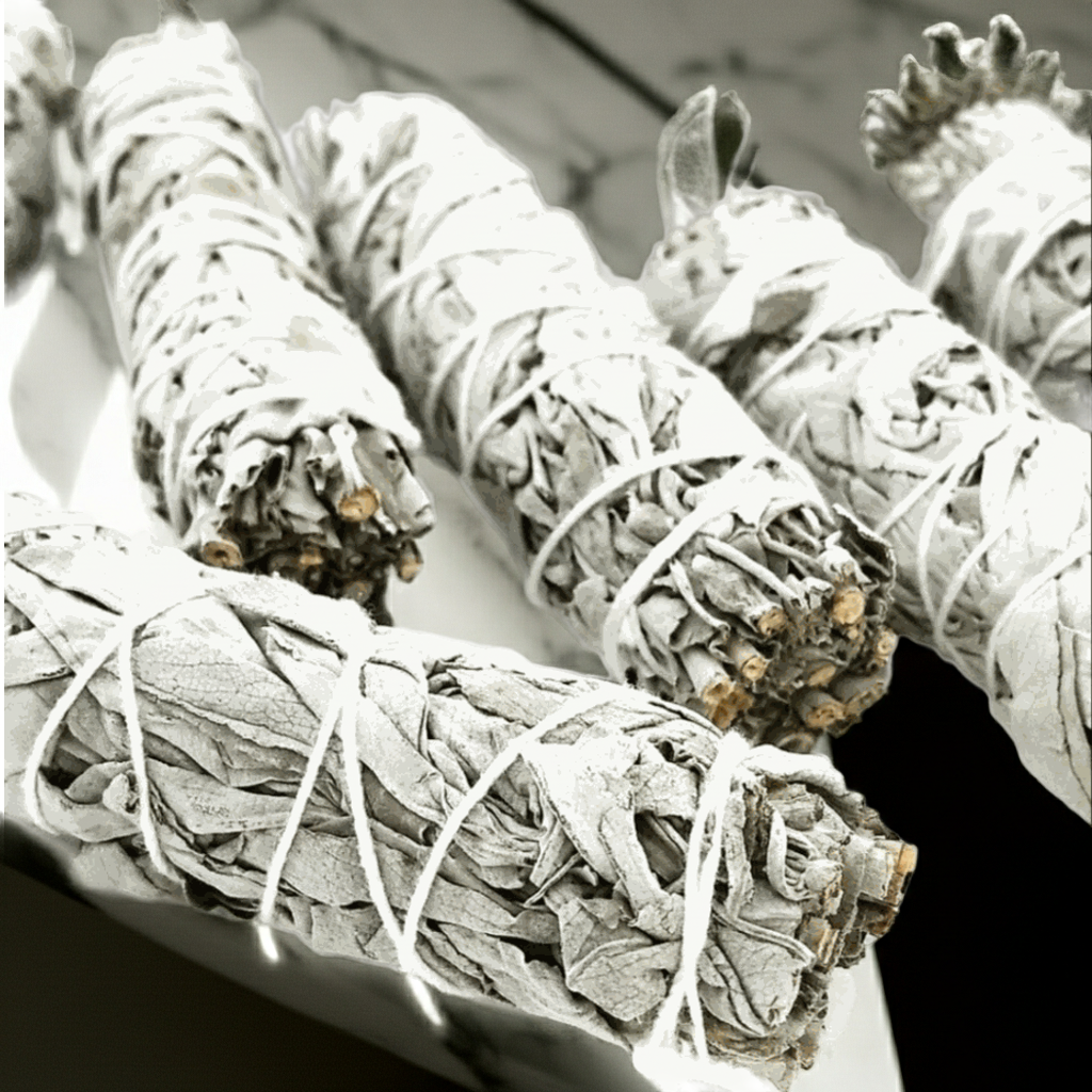 6 pack of white sage bundles