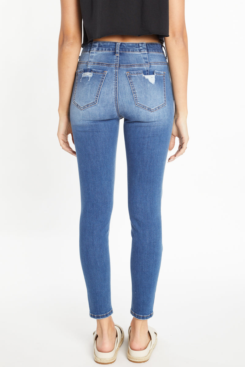 High Rise 5 Pocket Skinny Jeans