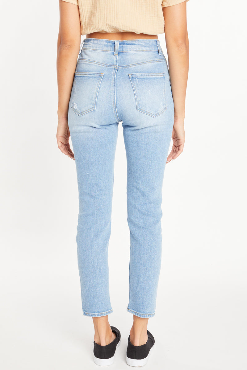 Super High Rise Mom Skinny Jeans