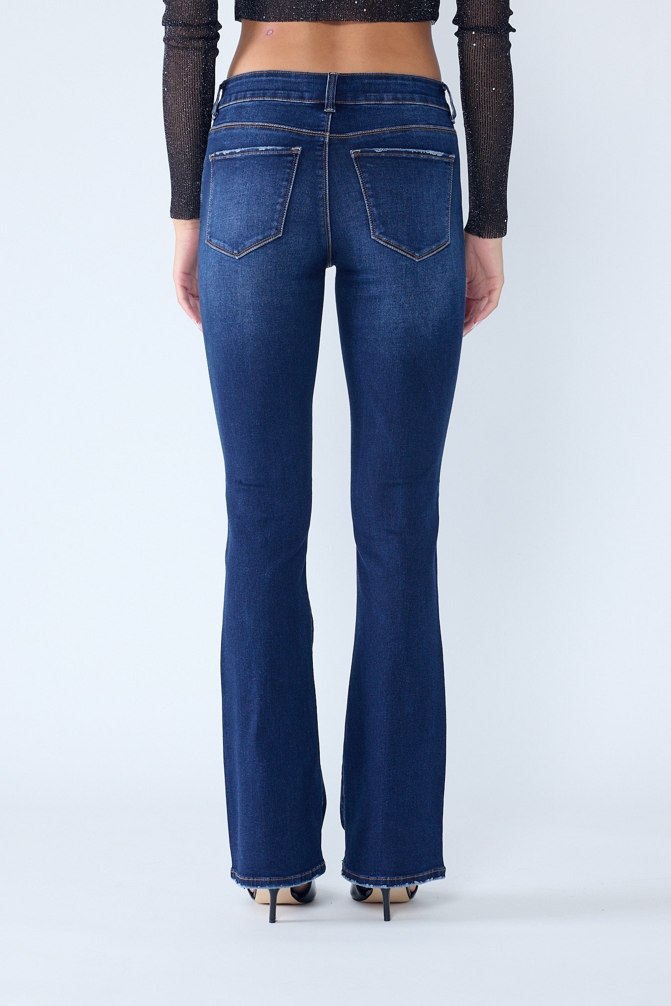 High Rise Classic Bootcut Jeans