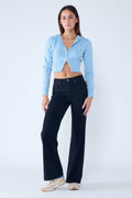 High Rise Classic Wide Leg Jeans