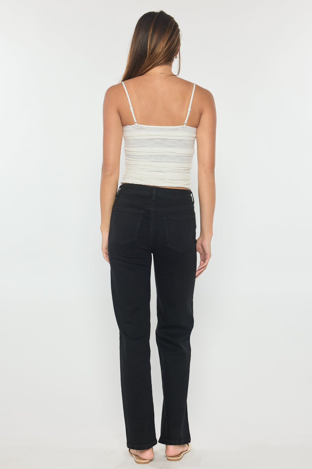 High Rise Classic Relaxed Straight Jeans
