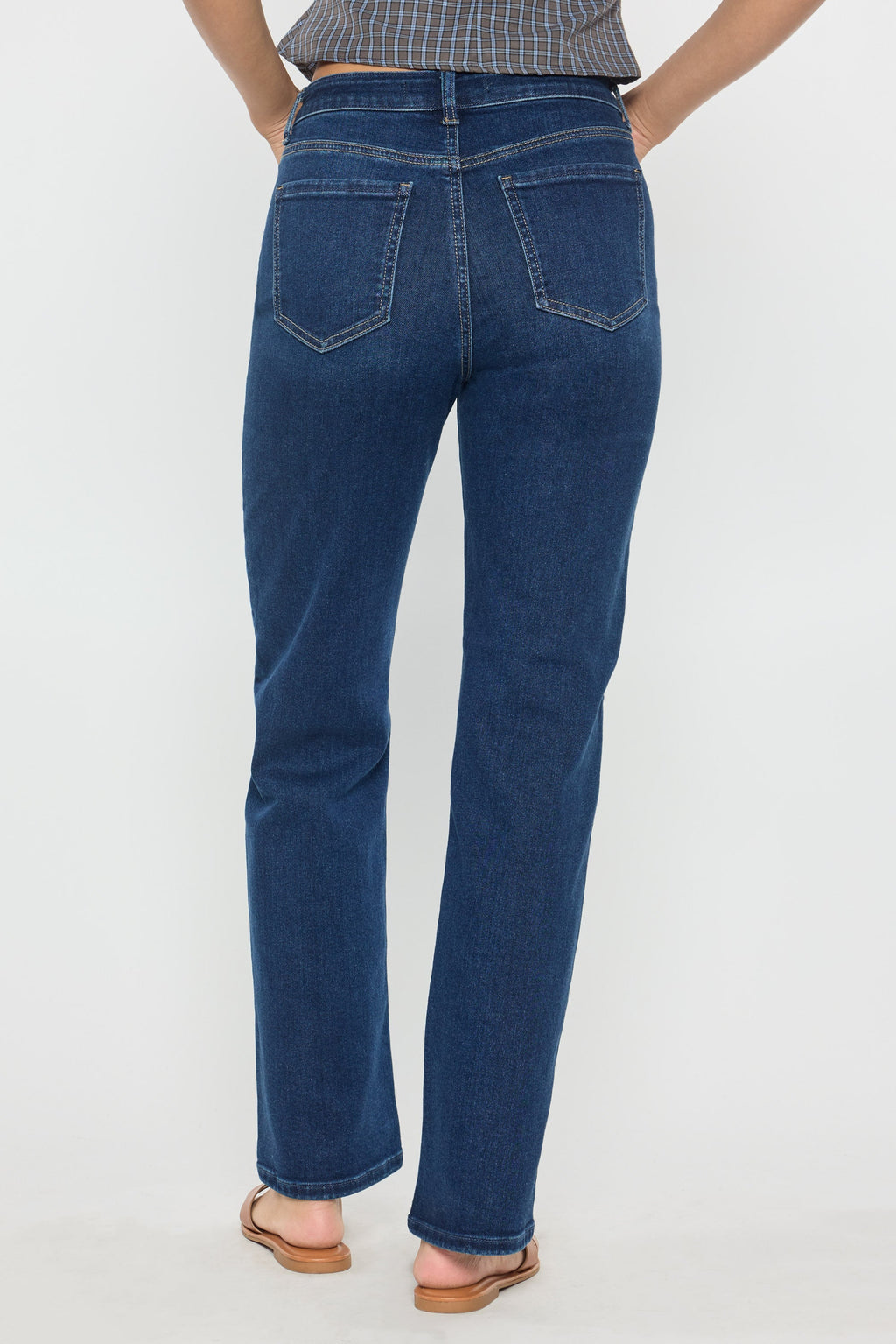 High Rise Classic Relaxed Straight Jeans