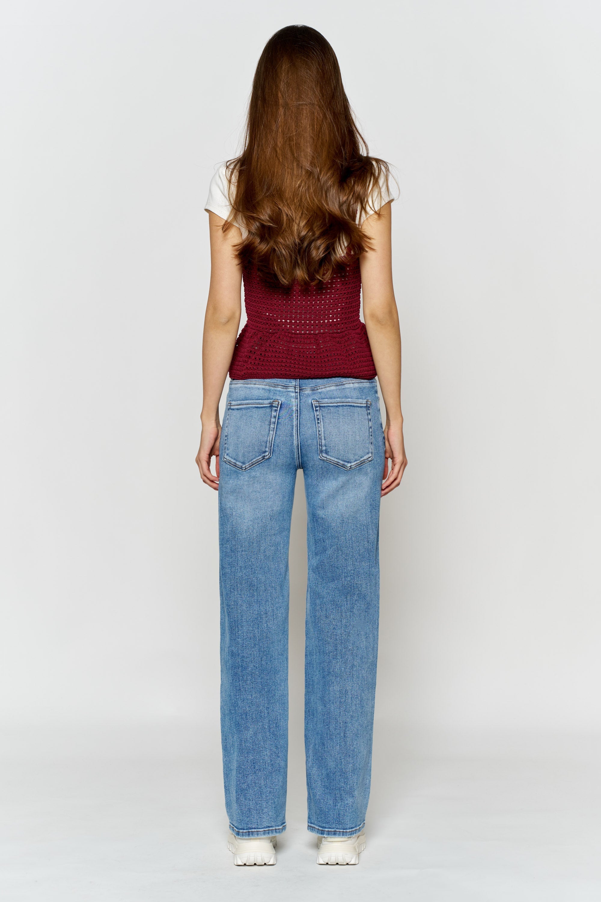 High Rise Wide Leg Jeans