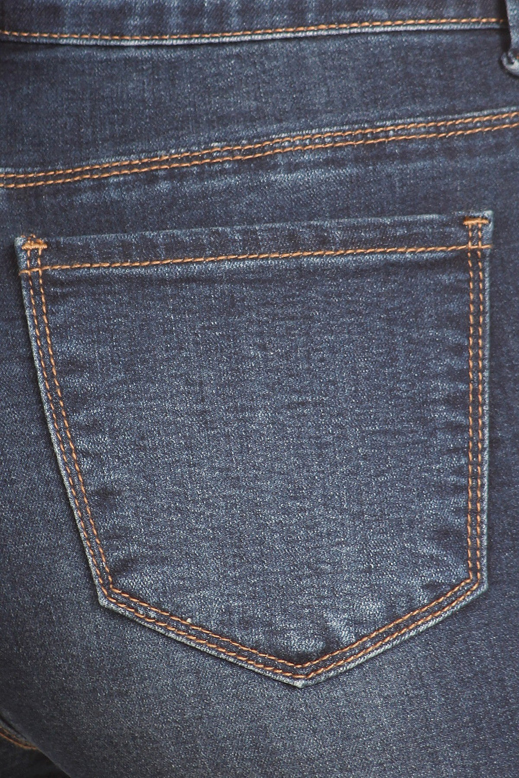Mid Rise 5 Pocket Bermuda Denim Shorts