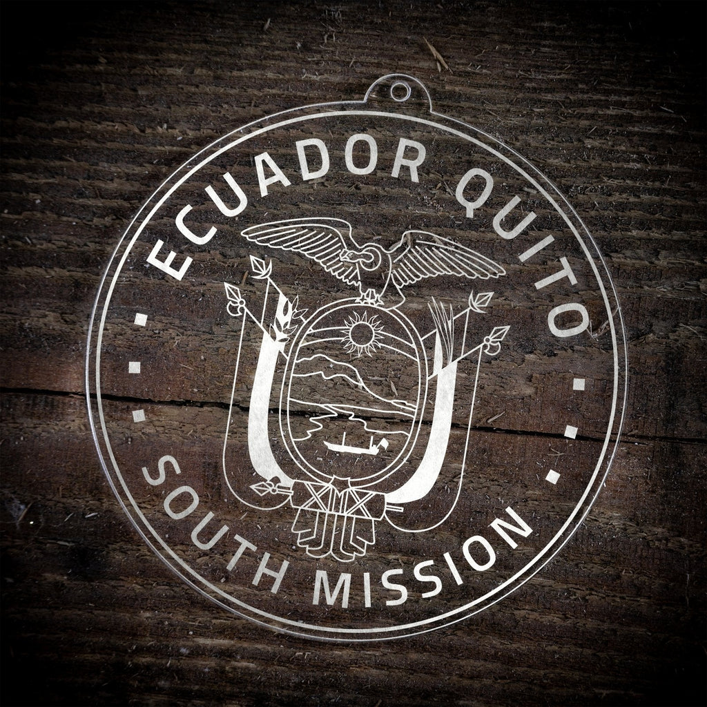 Ecuador Quito South Mission Christmas Ornament