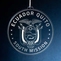 Ecuador Quito South Mission Christmas Ornament