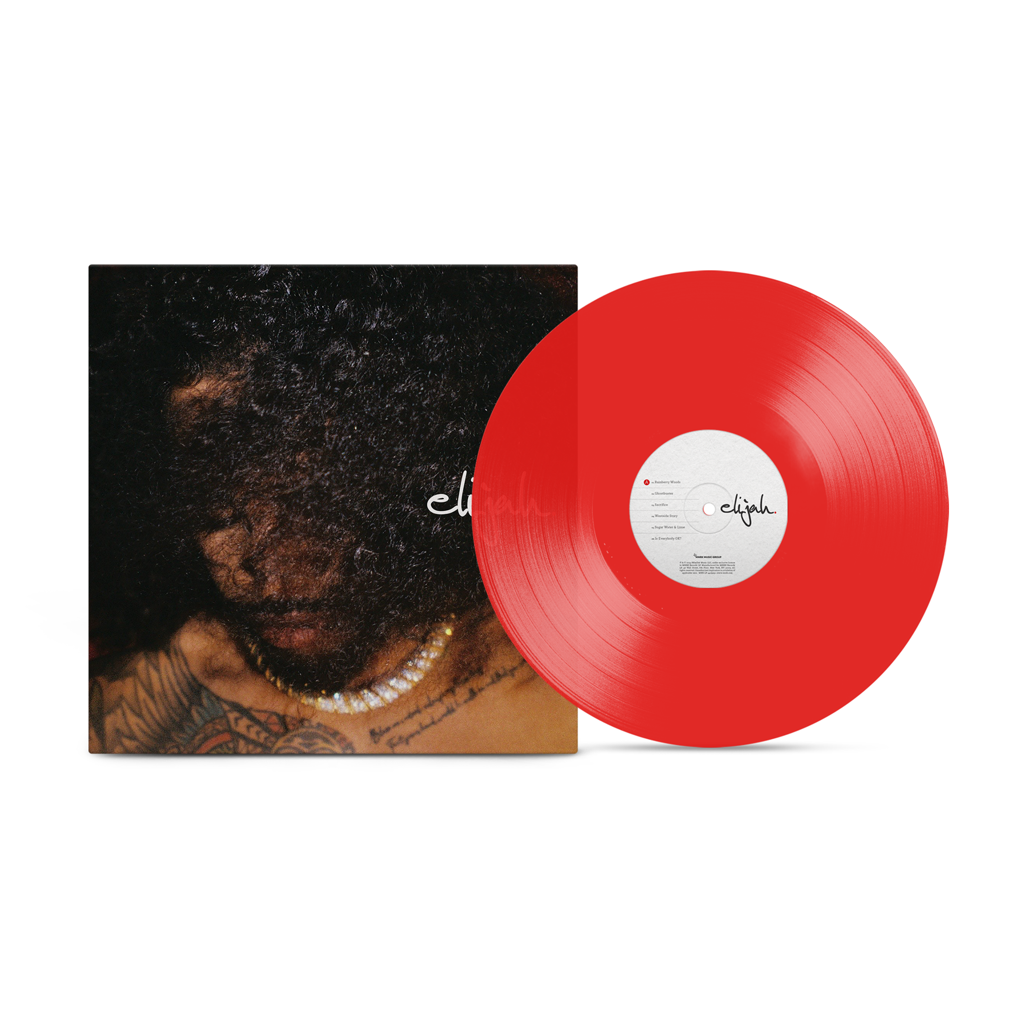 Elijah Blake - elijah Translucent Red LP Vinyl