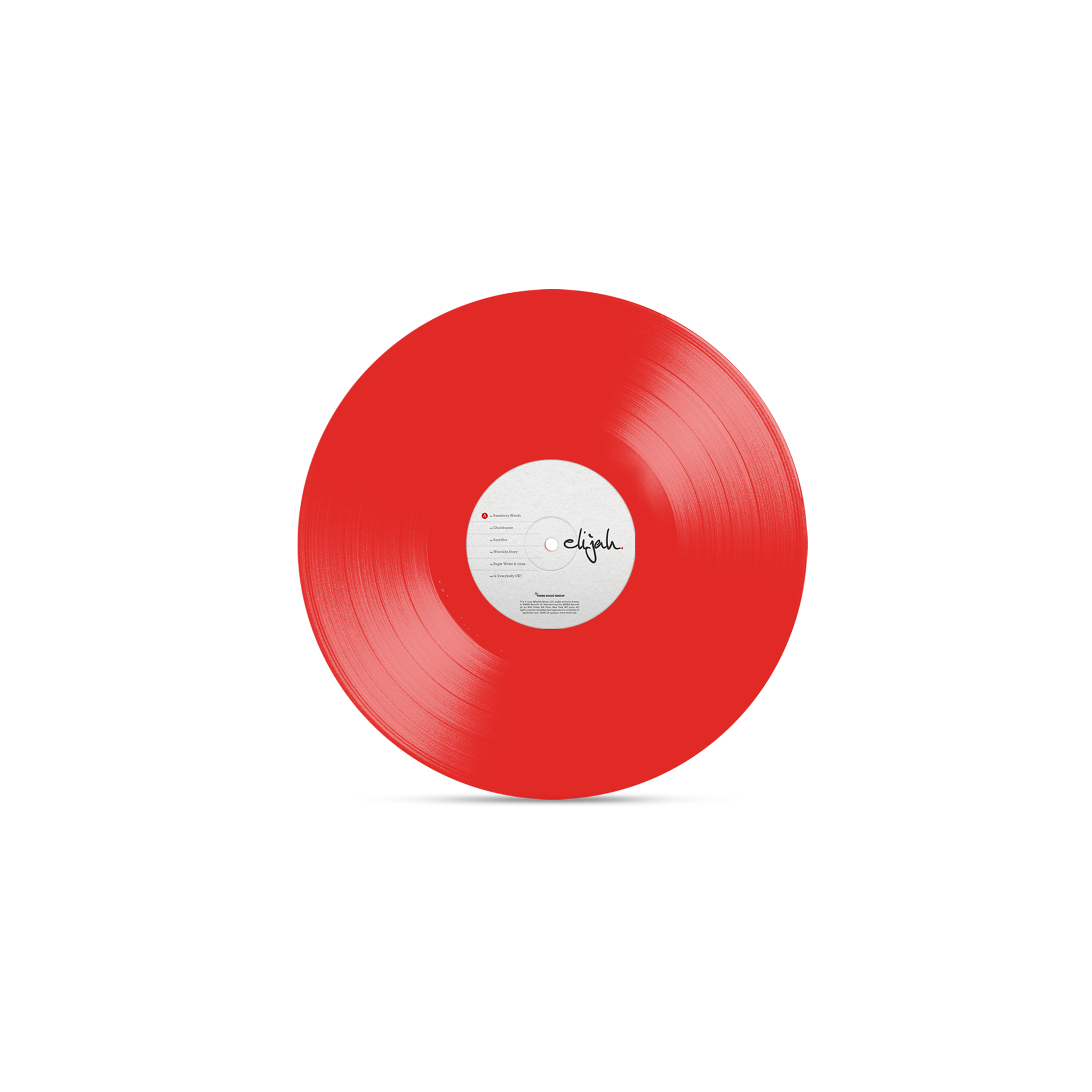 Elijah Blake - elijah Translucent Red LP Vinyl