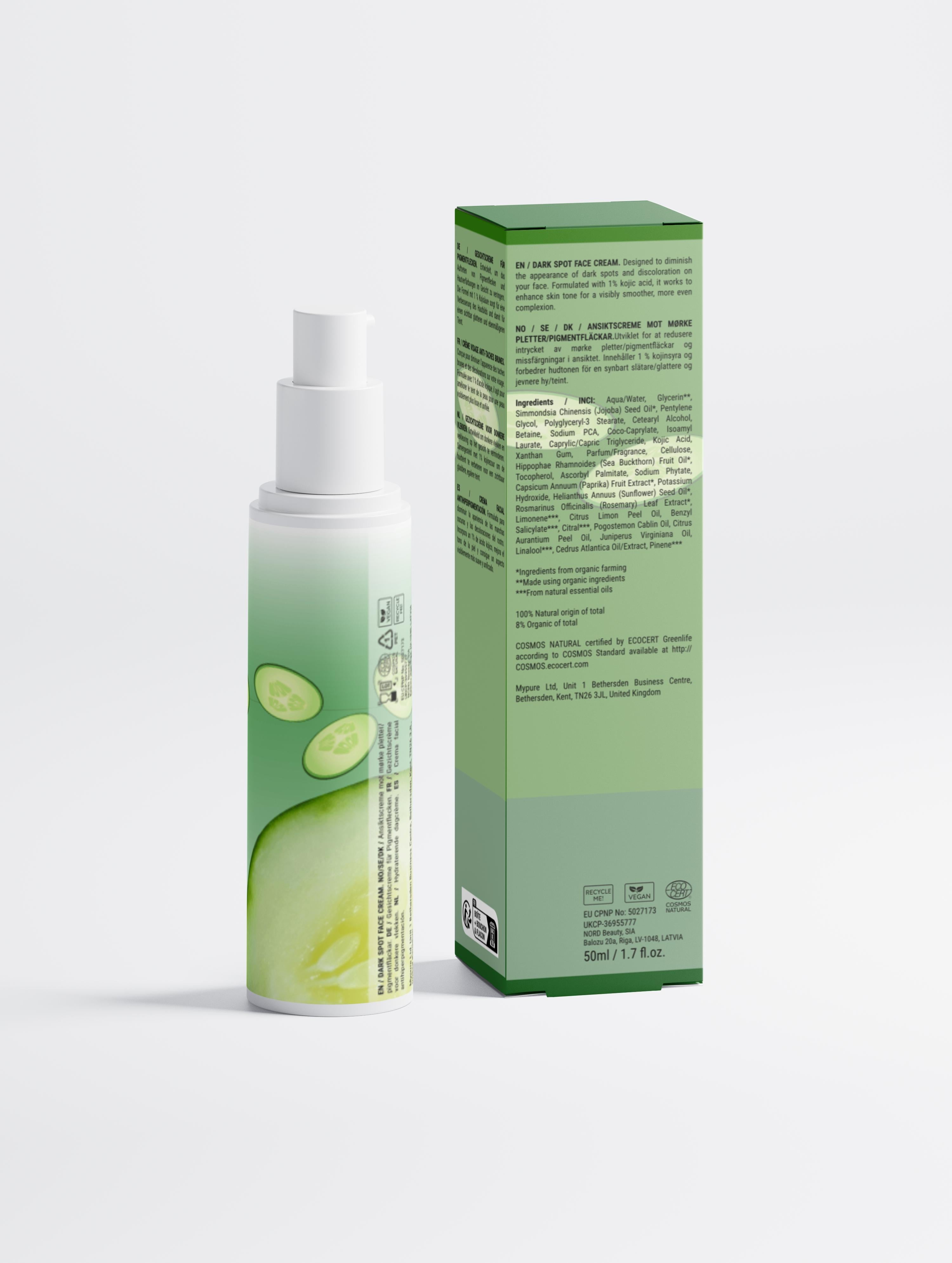 Dark Spot Face Cream with Kojic Acid