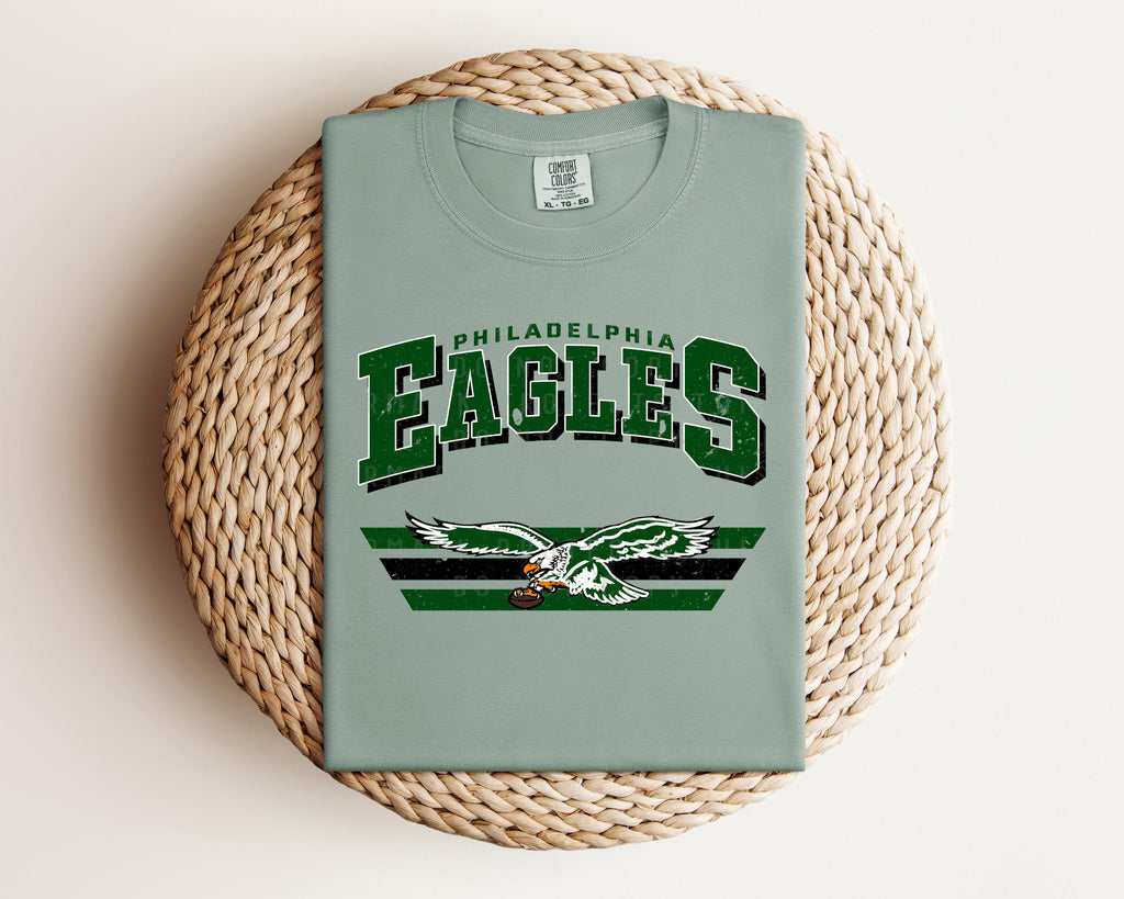 Vintage Team Eagles Graphic Tee
