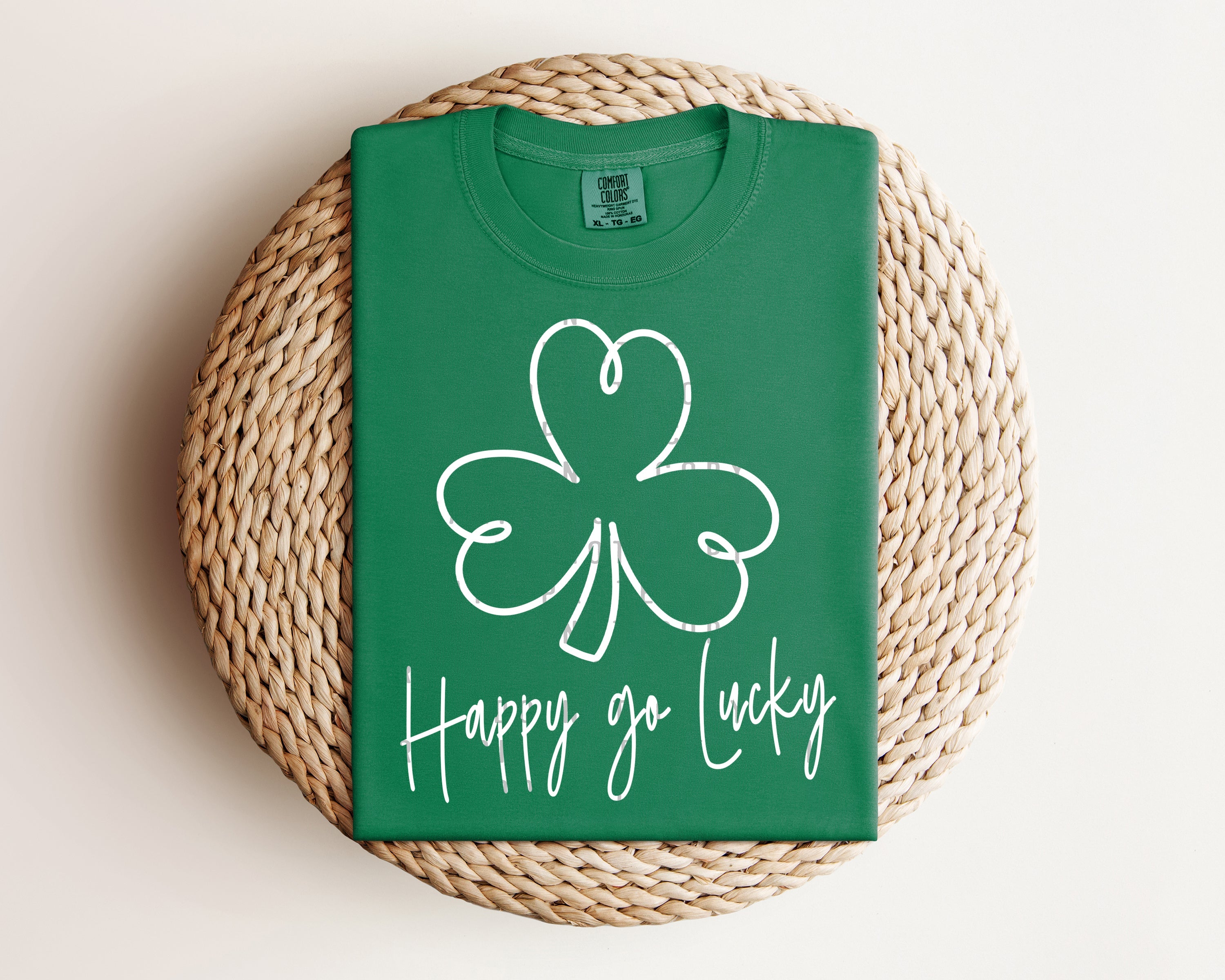 Happy Go Lucky Graphic Tee