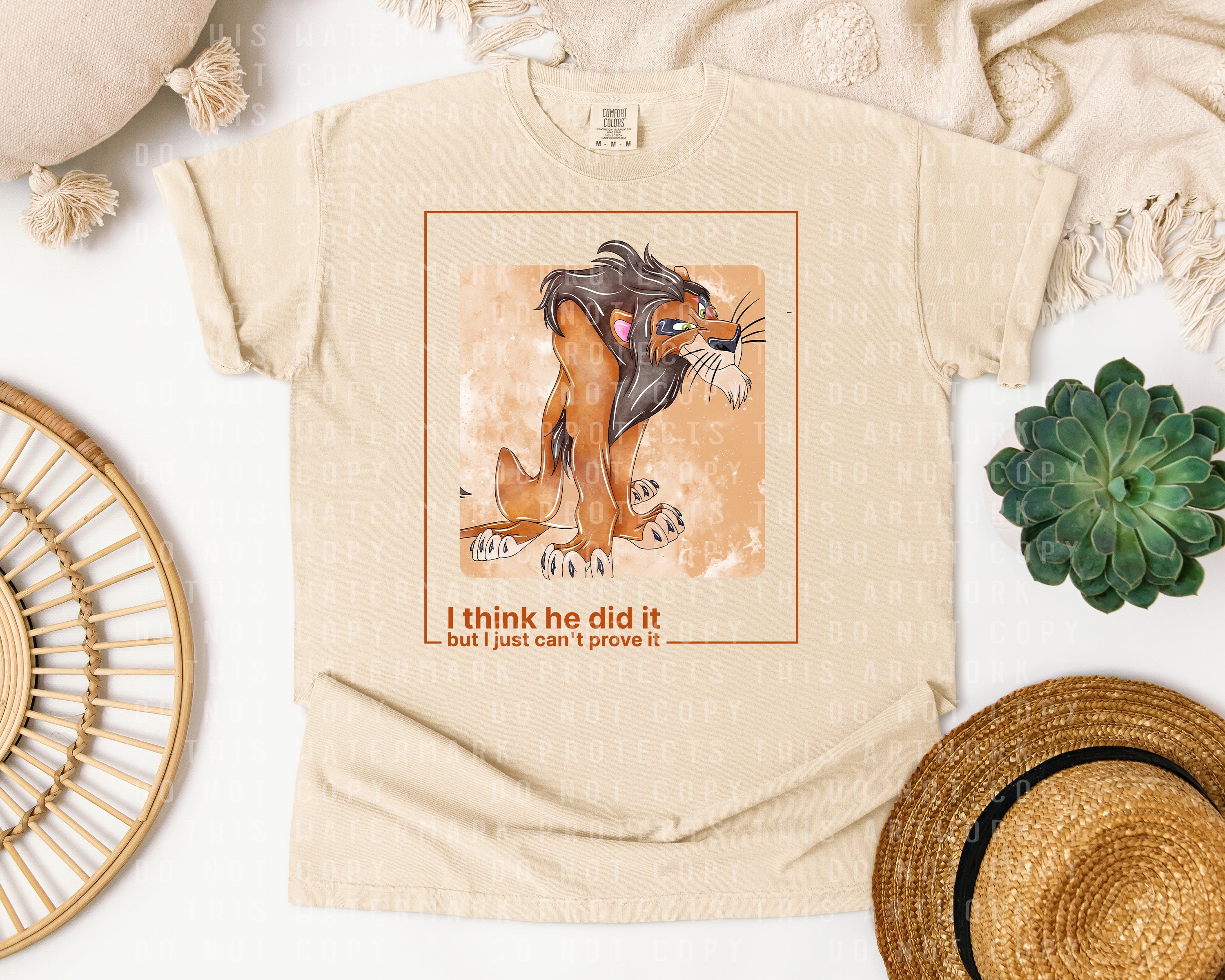 I Think He Did It Graphic Tee