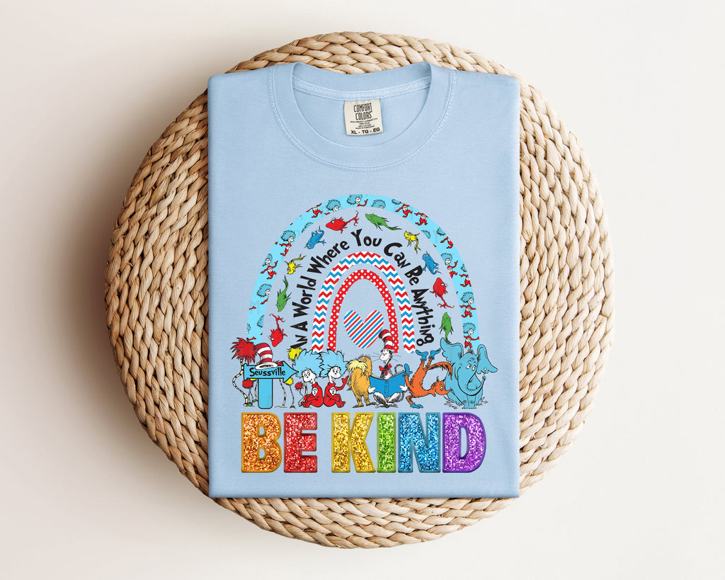 In a World Where You Can Be Anything Be Kind Graphic Tee