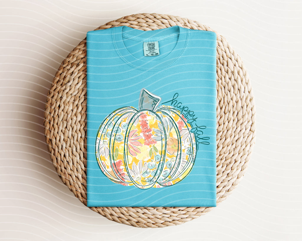 Happy Fall Pumpkin Graphic Tee